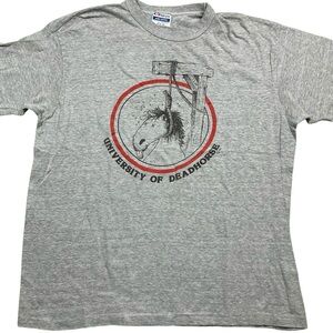 Vintage 1983 Prudhoe Bay, Alaska Deadhorse single stitch T-shirt